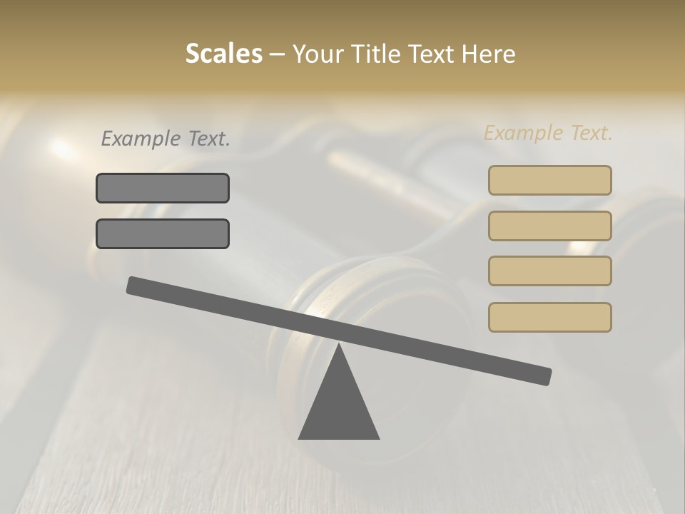 Closeup Metallic Equipment PowerPoint Template