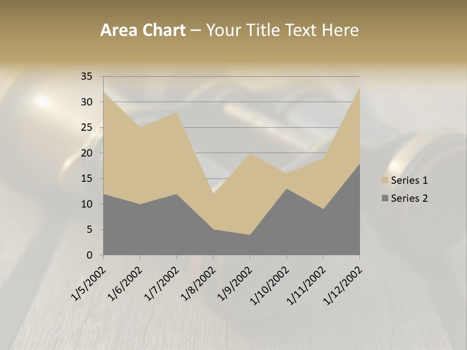 Closeup Metallic Equipment PowerPoint Template