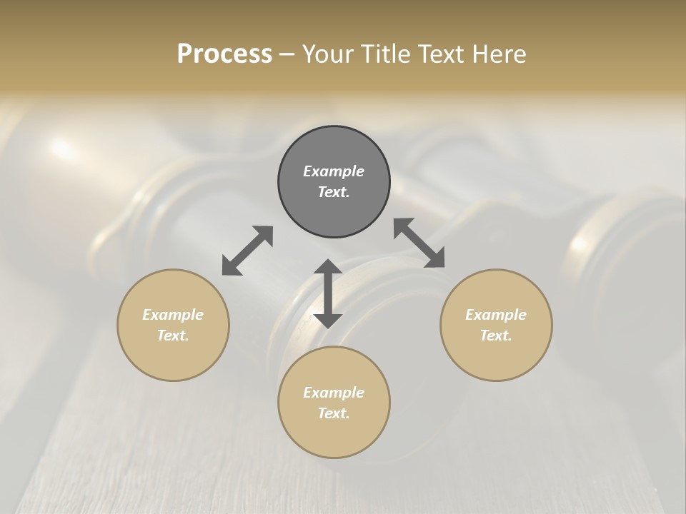 Closeup Metallic Equipment PowerPoint Template