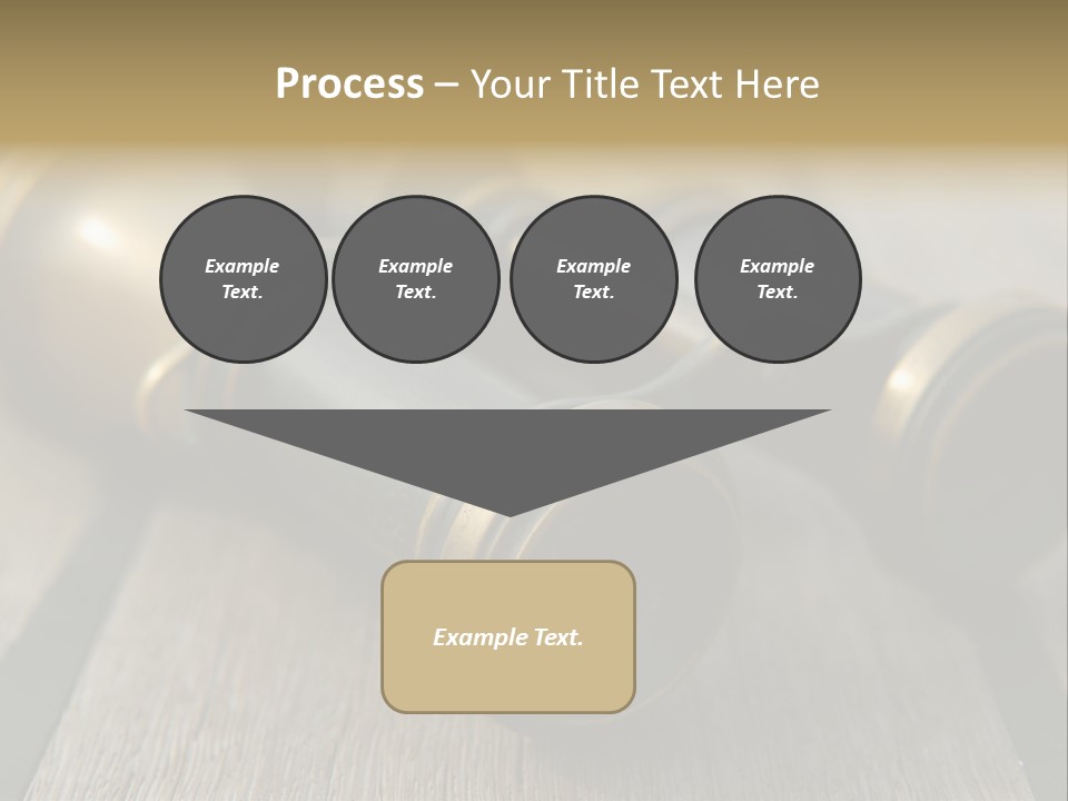 Closeup Metallic Equipment PowerPoint Template