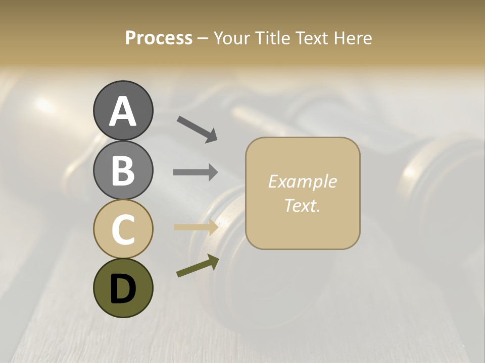 Closeup Metallic Equipment PowerPoint Template
