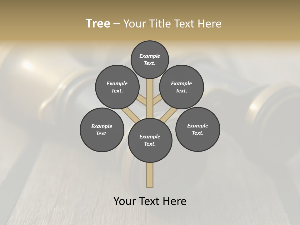 Closeup Metallic Equipment PowerPoint Template