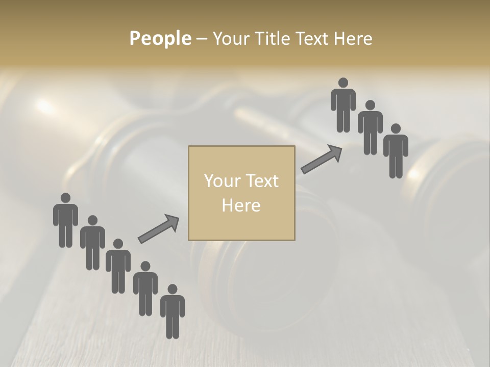 Closeup Metallic Equipment PowerPoint Template