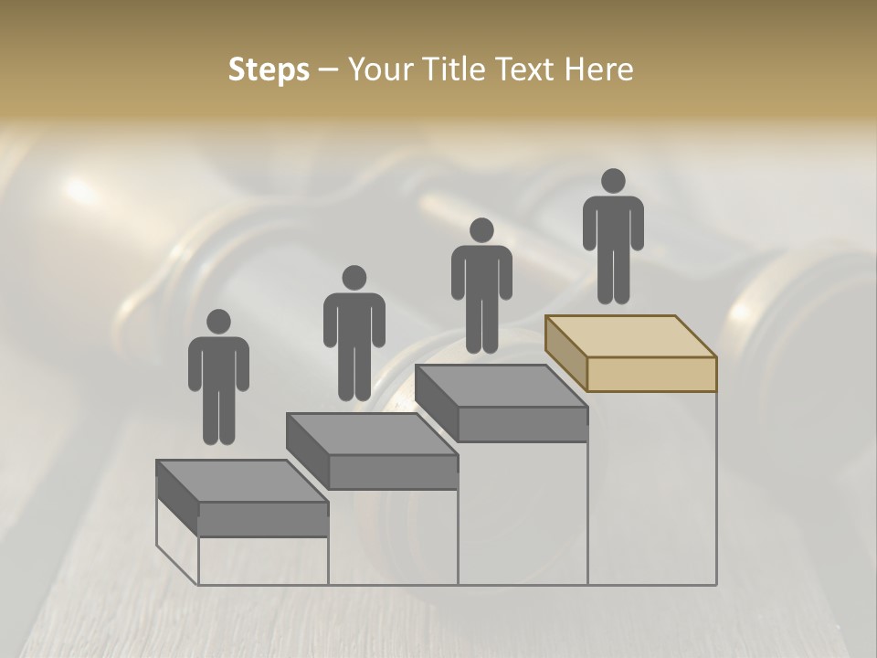 Closeup Metallic Equipment PowerPoint Template