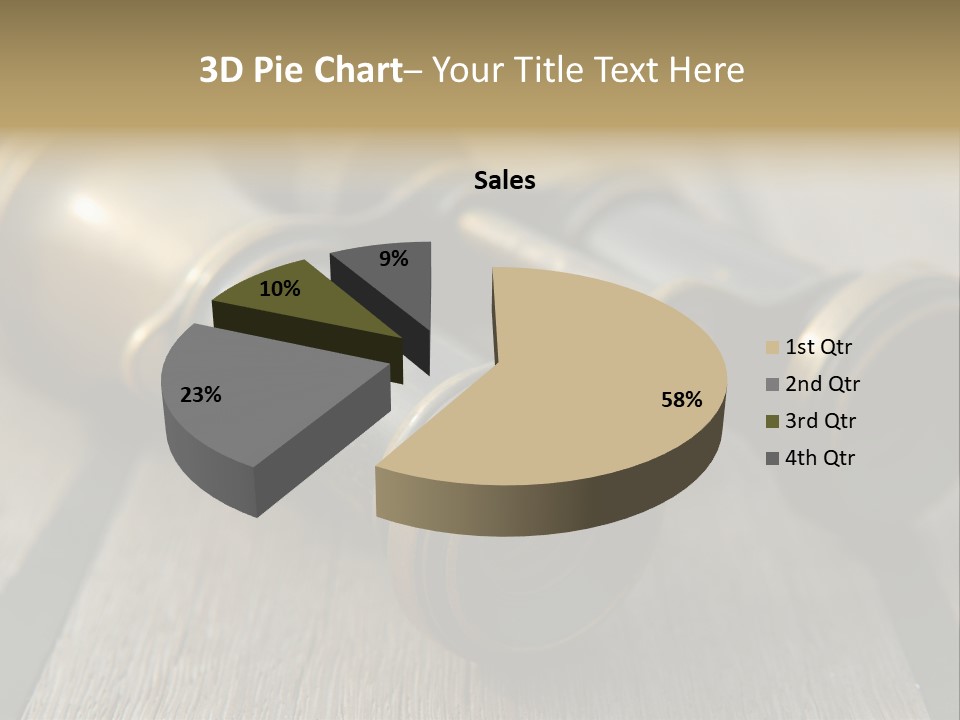 Closeup Metallic Equipment PowerPoint Template