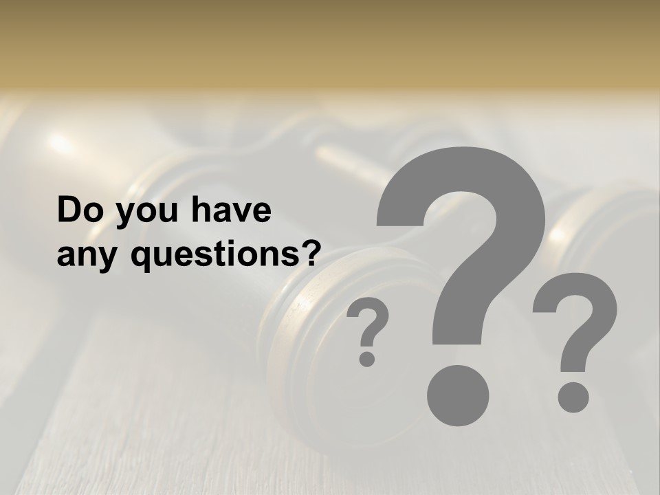 Closeup Metallic Equipment PowerPoint Template