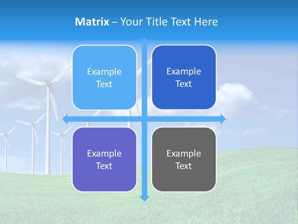 Alternative Climate Electric PowerPoint Template