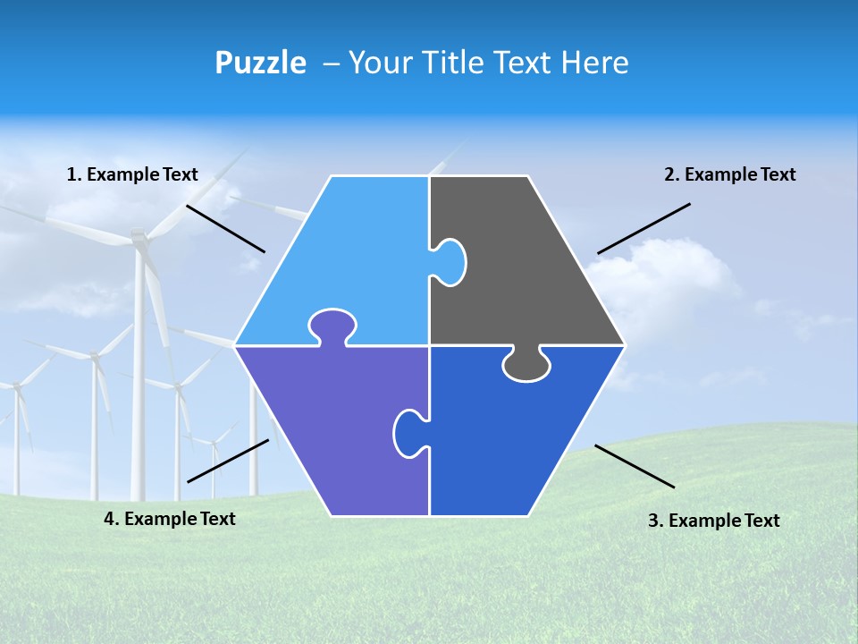 Alternative Climate Electric PowerPoint Template