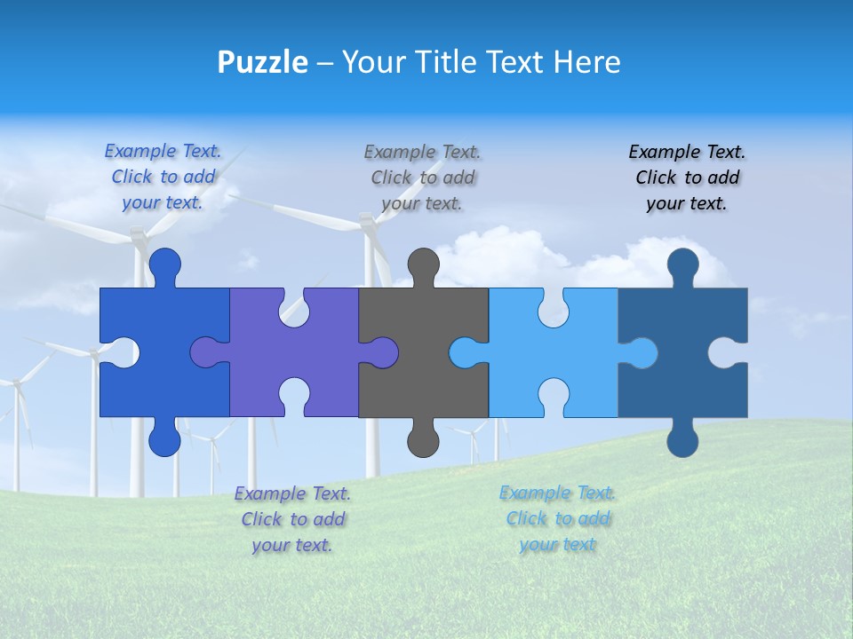 Alternative Climate Electric PowerPoint Template