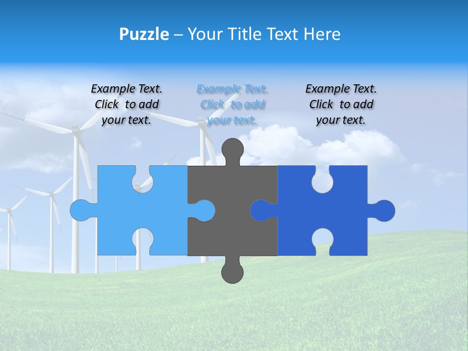 Alternative Climate Electric PowerPoint Template