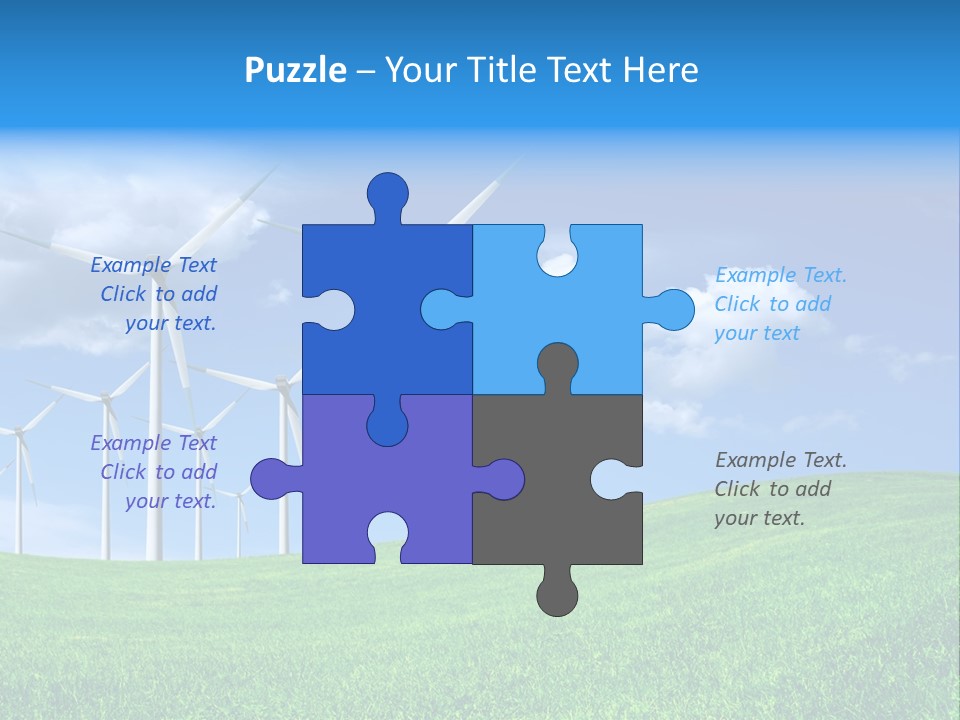 Alternative Climate Electric PowerPoint Template