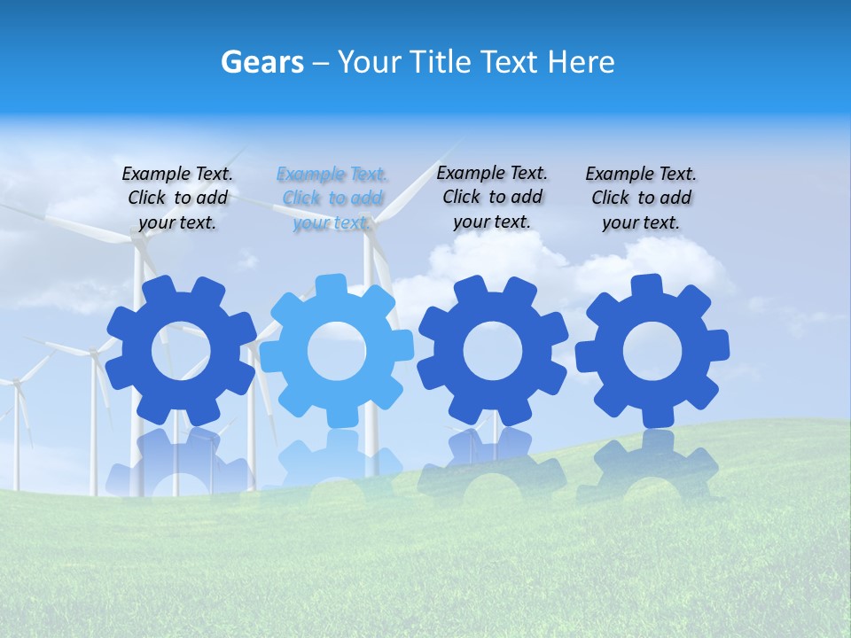 Alternative Climate Electric PowerPoint Template