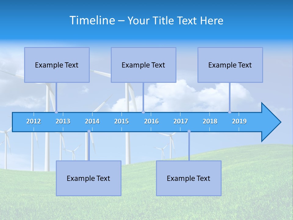 Alternative Climate Electric PowerPoint Template