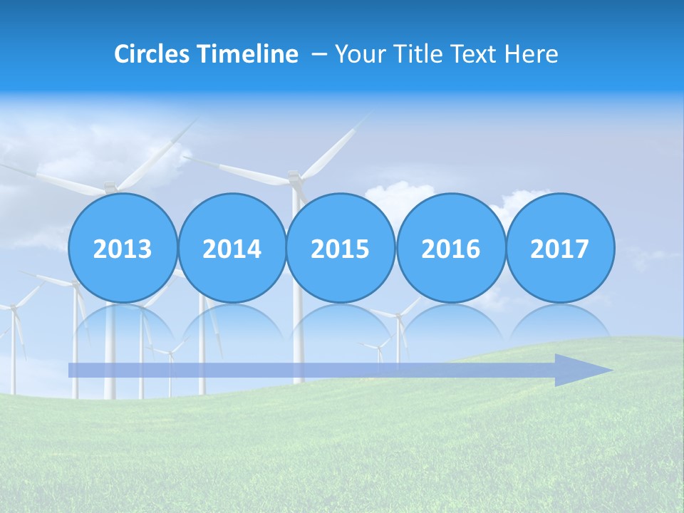 Alternative Climate Electric PowerPoint Template