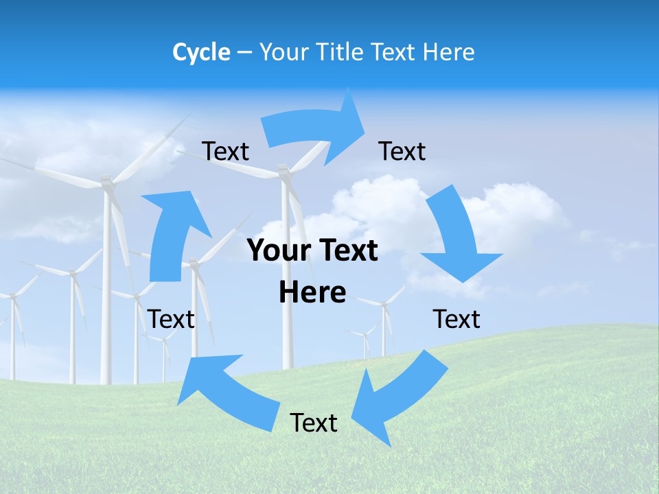 Alternative Climate Electric PowerPoint Template
