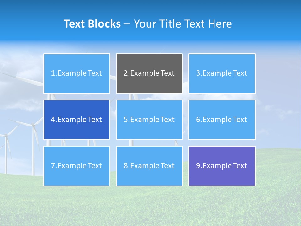 Alternative Climate Electric PowerPoint Template