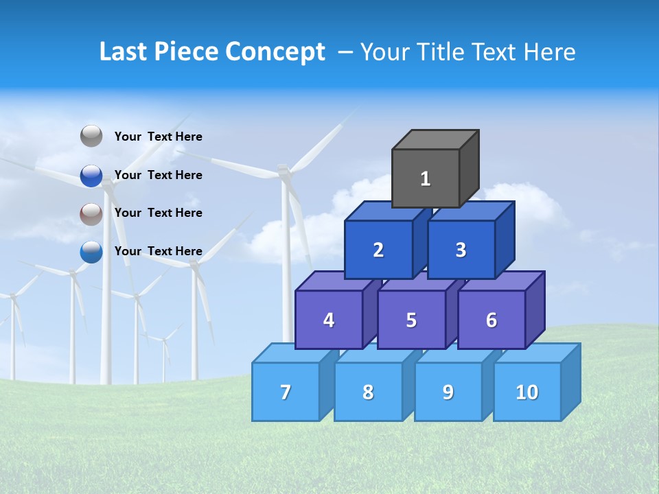 Alternative Climate Electric PowerPoint Template