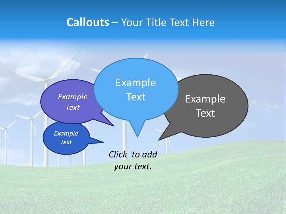 Alternative Climate Electric PowerPoint Template