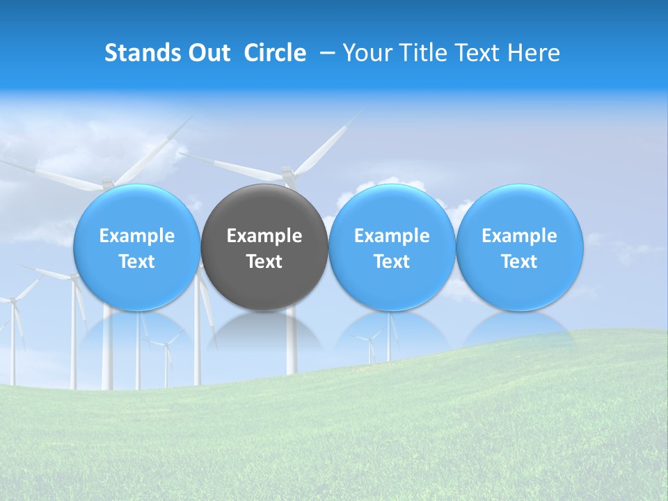 Alternative Climate Electric PowerPoint Template