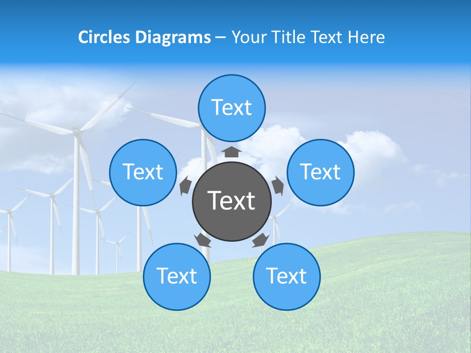 Alternative Climate Electric PowerPoint Template