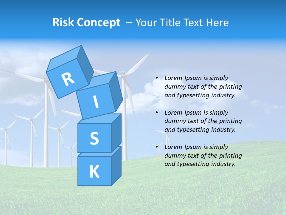 Alternative Climate Electric PowerPoint Template