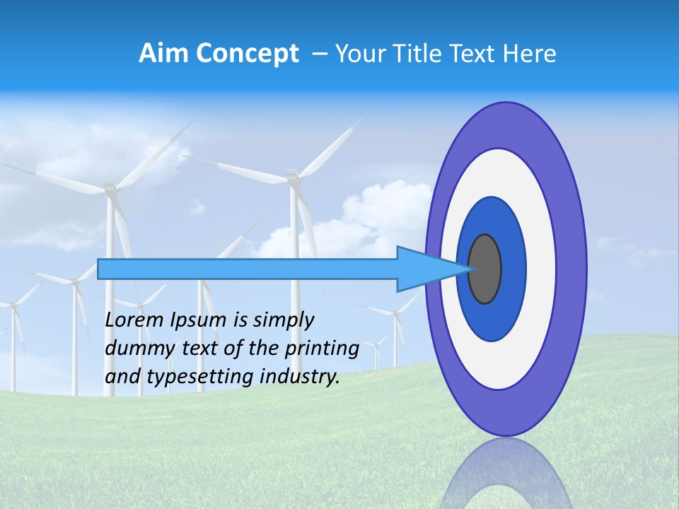 Alternative Climate Electric PowerPoint Template