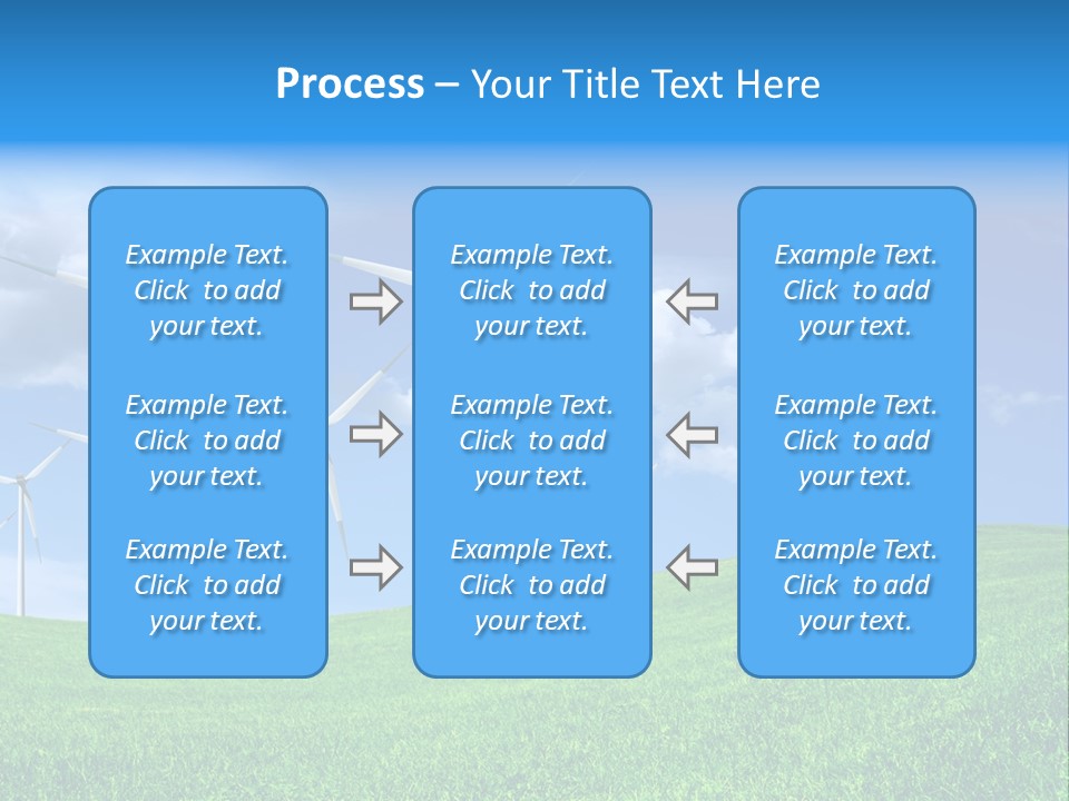 Alternative Climate Electric PowerPoint Template
