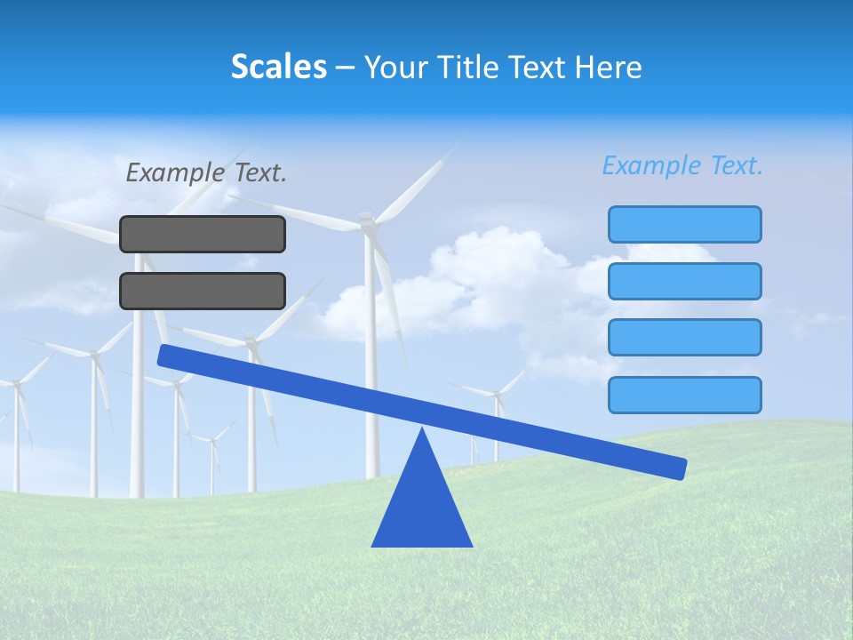 Alternative Climate Electric PowerPoint Template