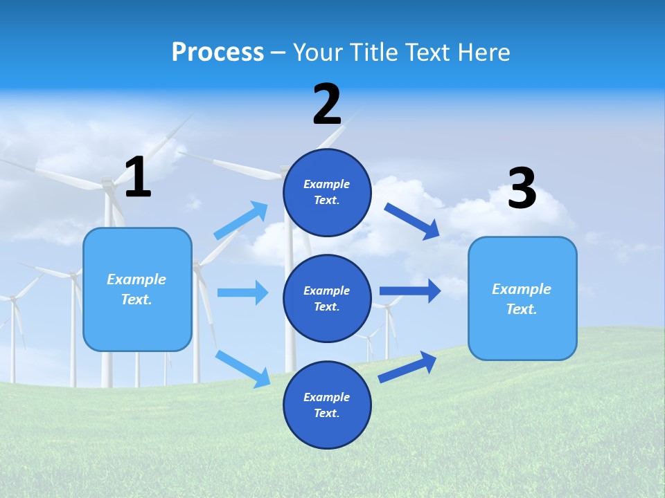Alternative Climate Electric PowerPoint Template