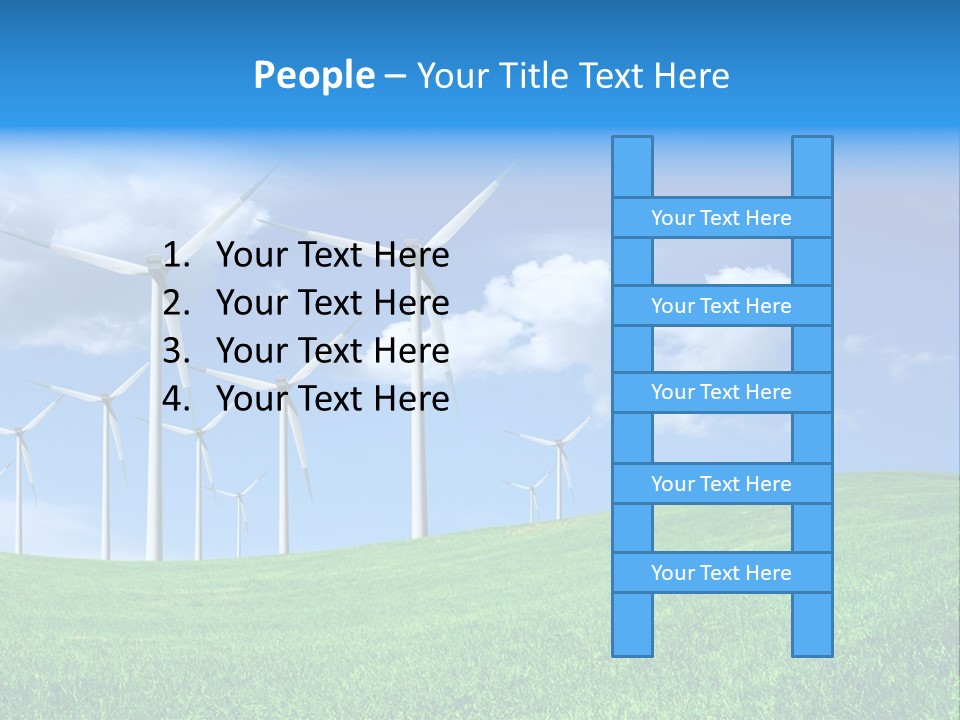 Alternative Climate Electric PowerPoint Template