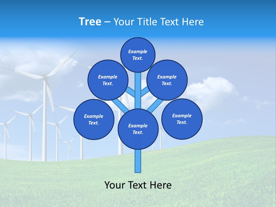 Alternative Climate Electric PowerPoint Template