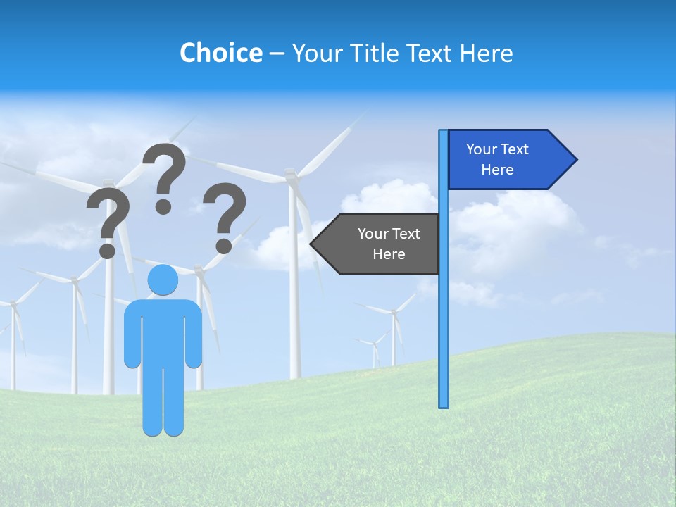Alternative Climate Electric PowerPoint Template