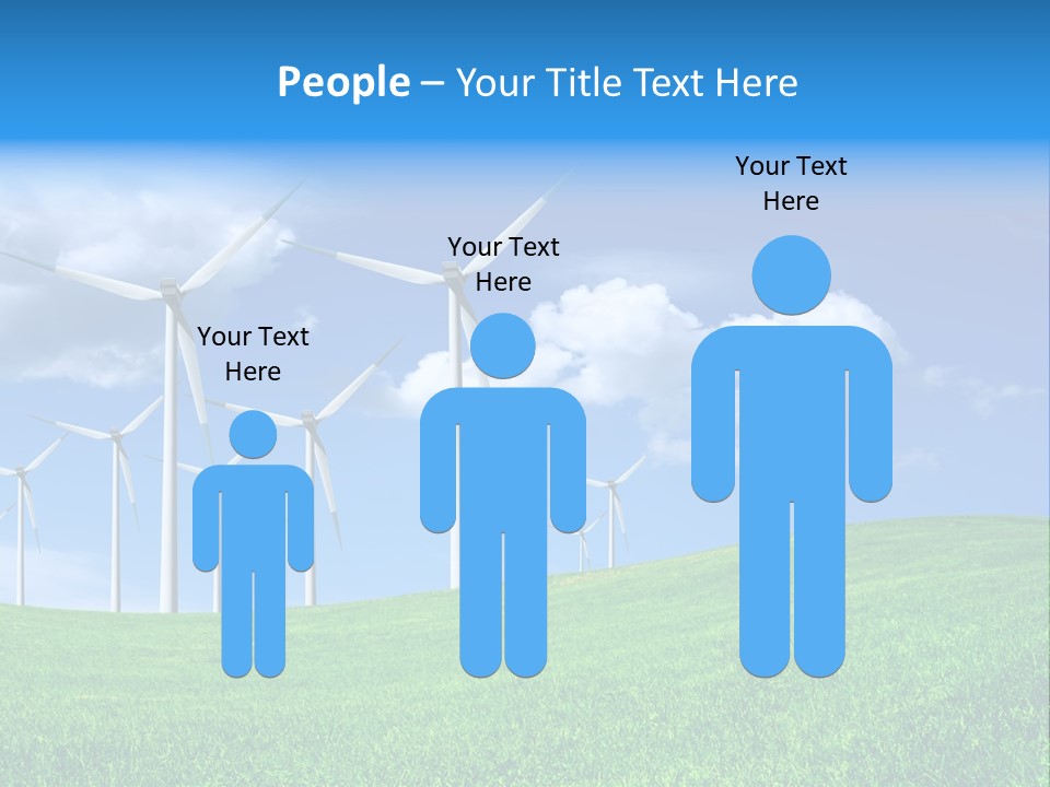 Alternative Climate Electric PowerPoint Template