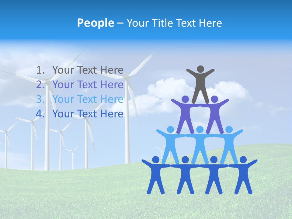 Alternative Climate Electric PowerPoint Template