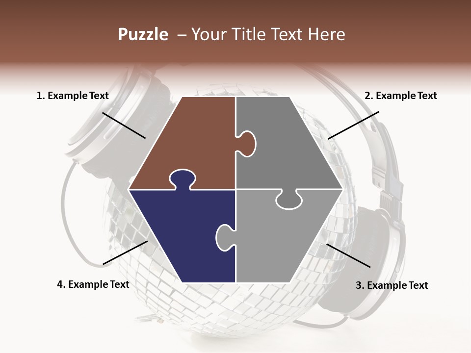 Disco Nightclub Glass PowerPoint Template