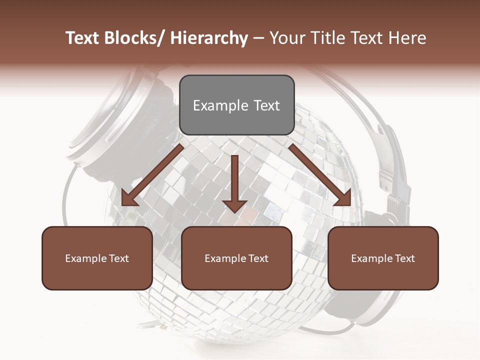 Disco Nightclub Glass PowerPoint Template