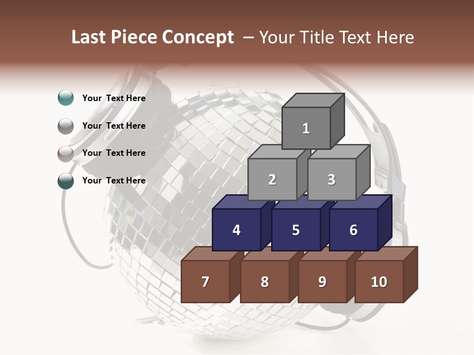 Disco Nightclub Glass PowerPoint Template