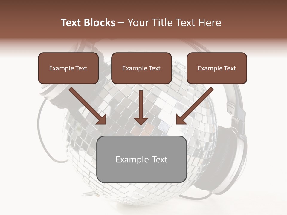 Disco Nightclub Glass PowerPoint Template