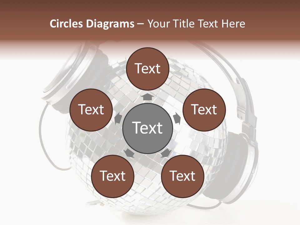 Disco Nightclub Glass PowerPoint Template