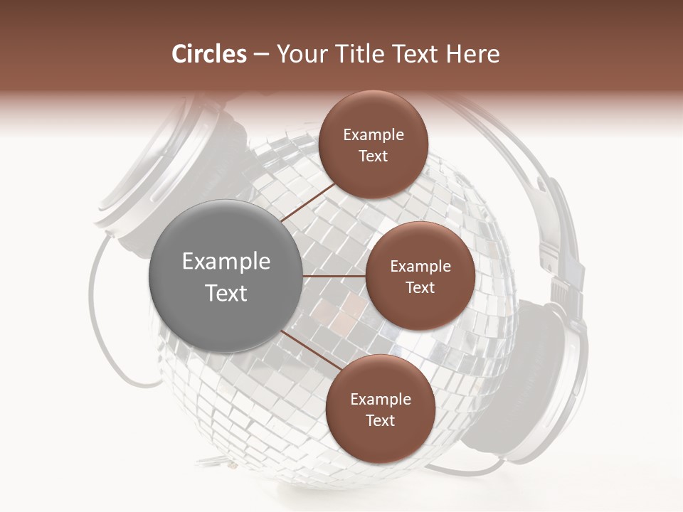 Disco Nightclub Glass PowerPoint Template