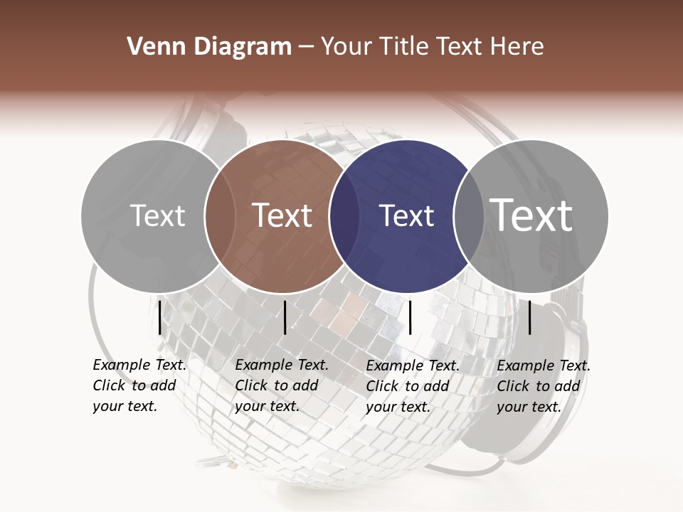 Disco Nightclub Glass PowerPoint Template