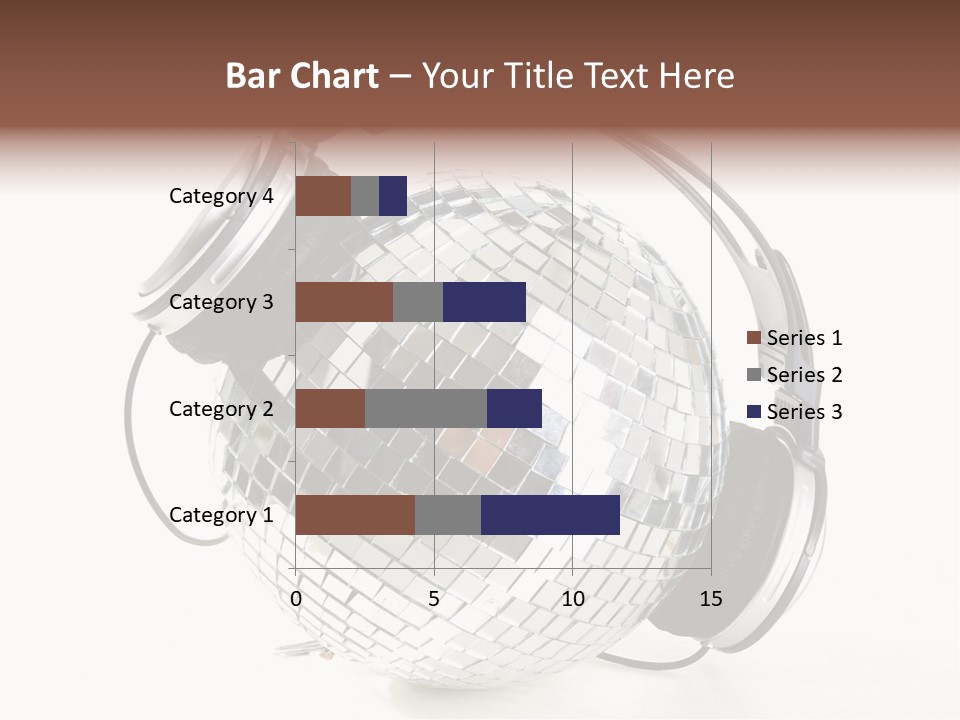 Disco Nightclub Glass PowerPoint Template