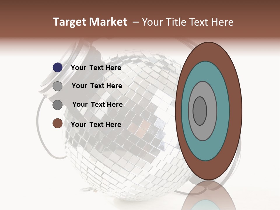 Disco Nightclub Glass PowerPoint Template