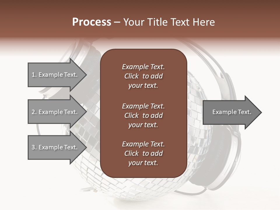 Disco Nightclub Glass PowerPoint Template