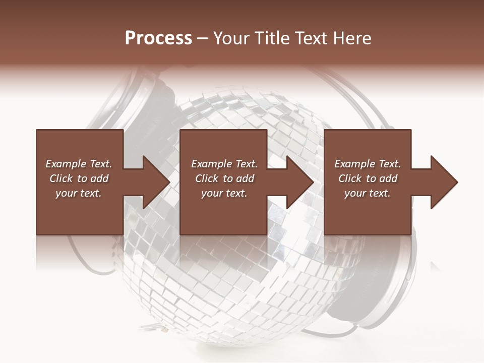 Disco Nightclub Glass PowerPoint Template