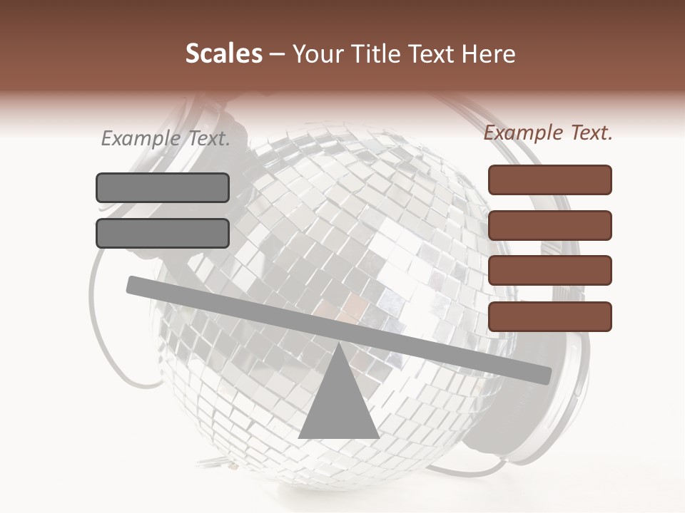 Disco Nightclub Glass PowerPoint Template