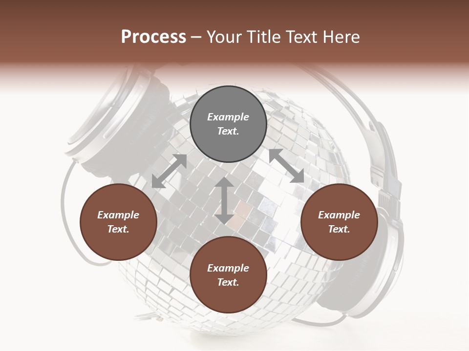 Disco Nightclub Glass PowerPoint Template