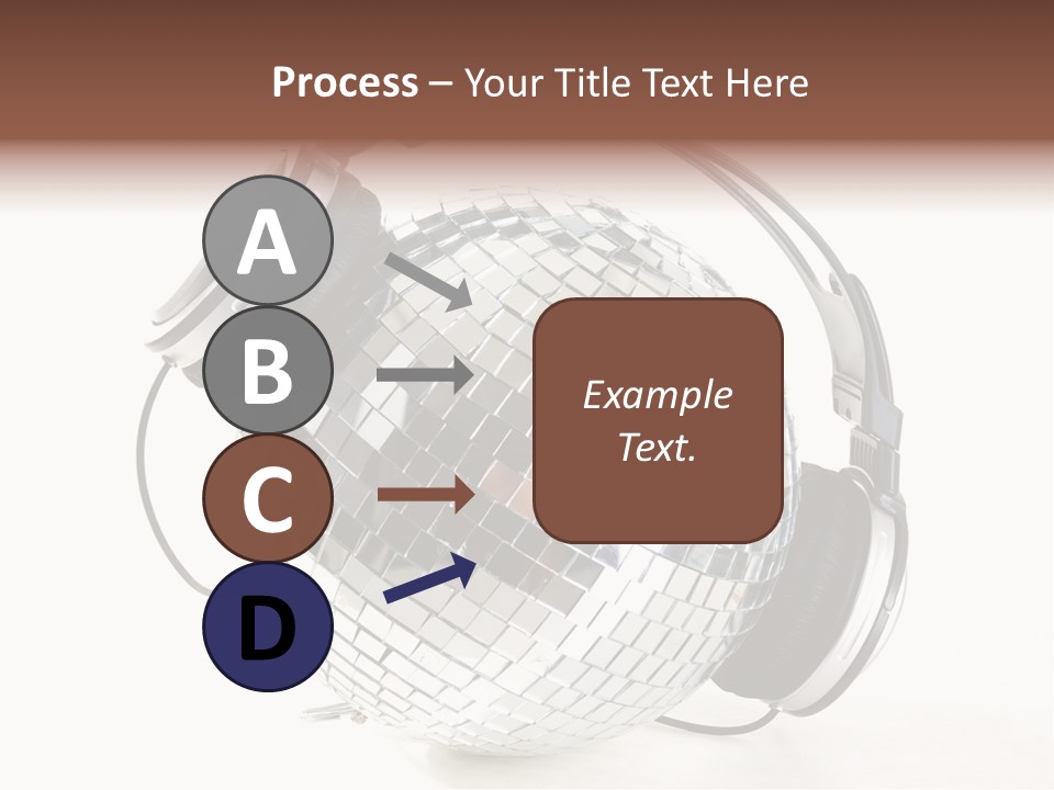 Disco Nightclub Glass PowerPoint Template