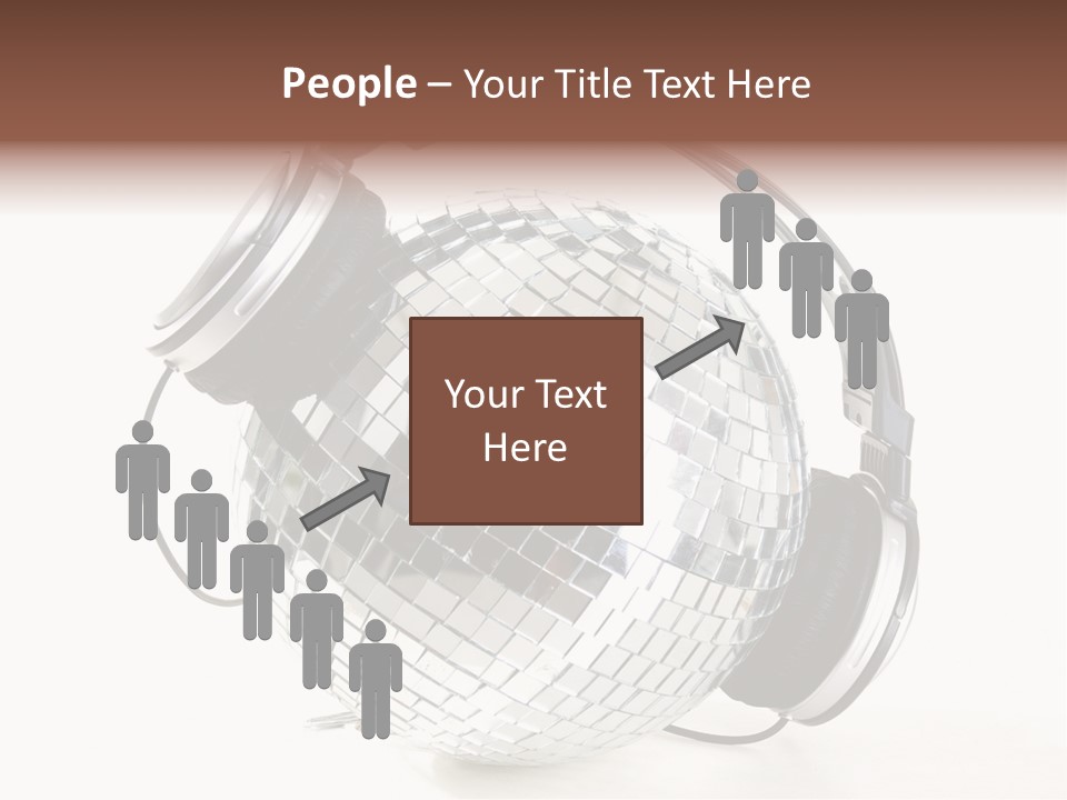 Disco Nightclub Glass PowerPoint Template