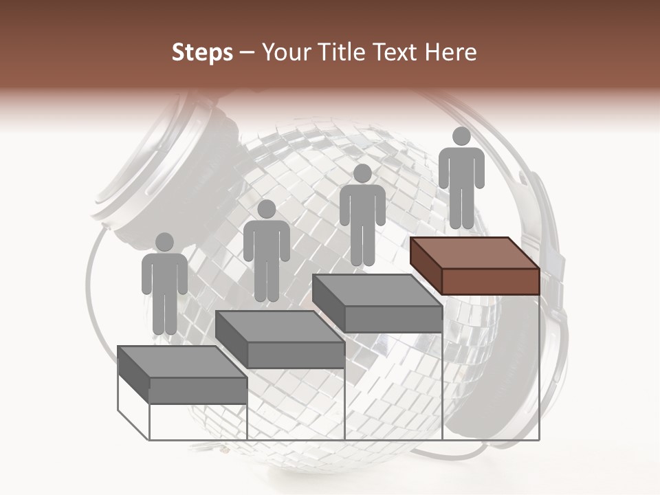 Disco Nightclub Glass PowerPoint Template